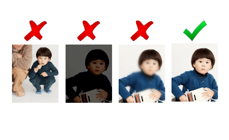 AI Baby photo correct image