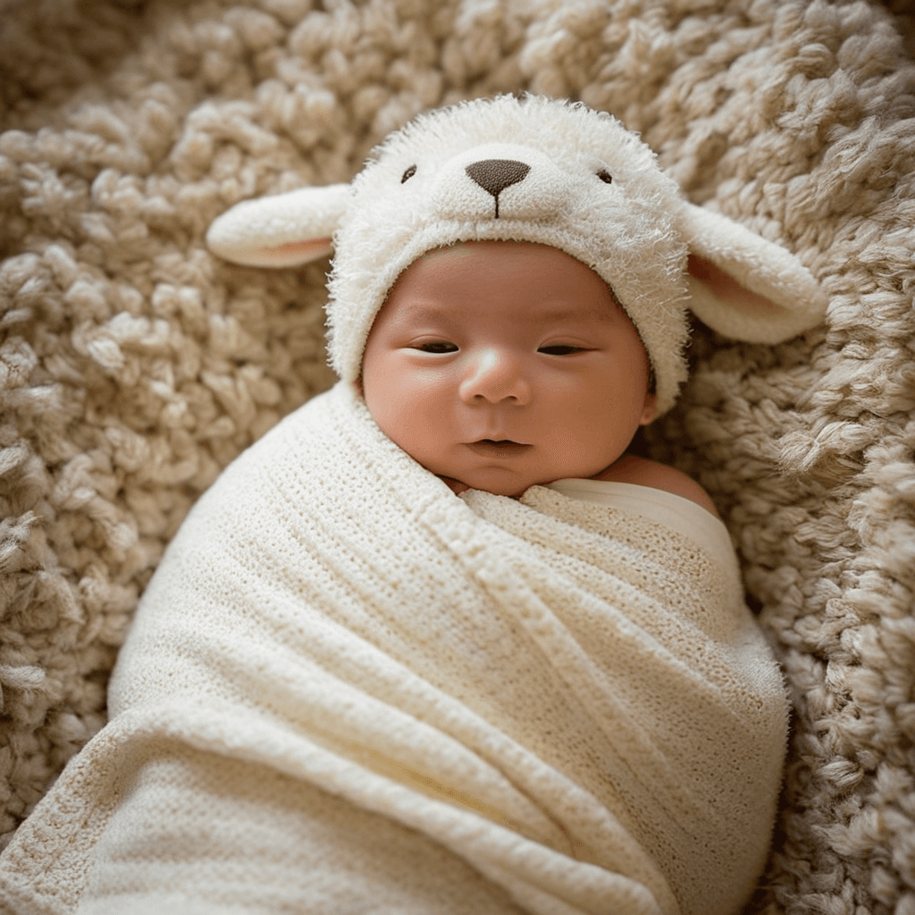 AI-generated baby in superman outfit