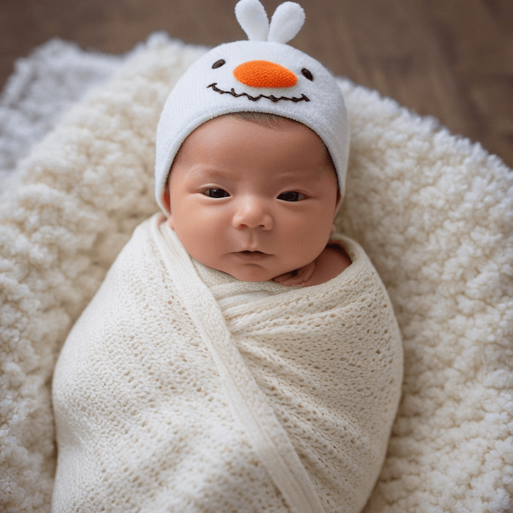 AI-generated baby in superman outfit