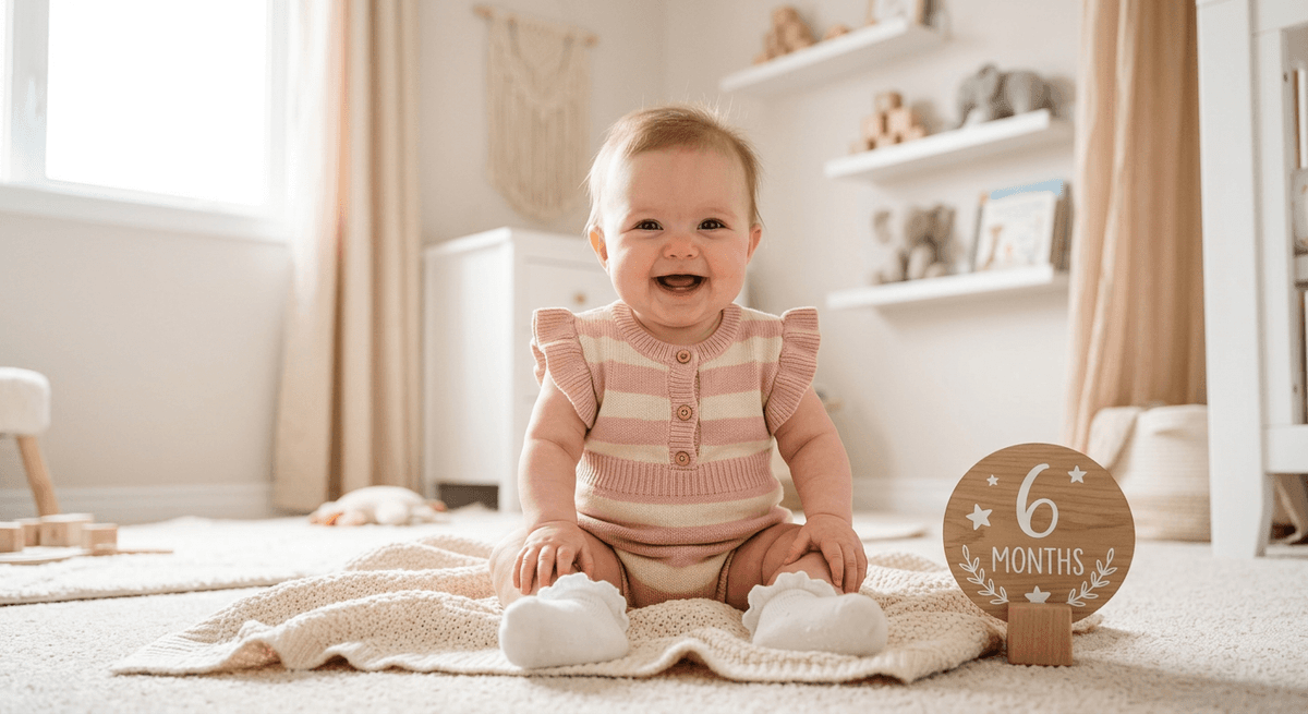 Cover Image for 30 Adorable 6 Month Baby Photoshoot Ideas to Celebrate Half a Year (2026)