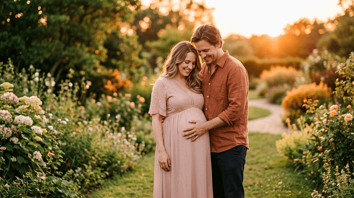 Cover Image for 25 Romantic Couples Maternity Photoshoot Ideas for Expecting Parents (2026)